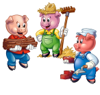 Three-little-pigs